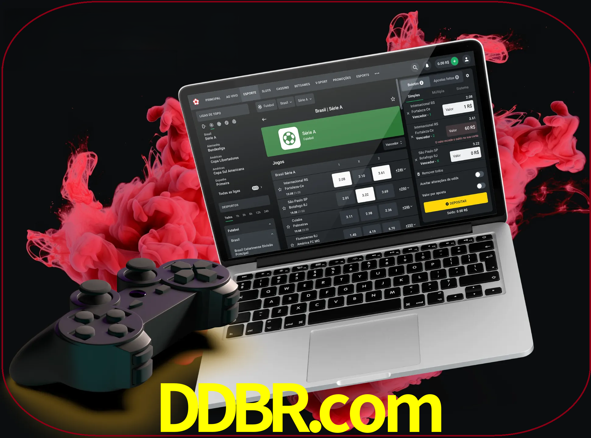 Visite a secção especial de jogos de vídeo em ddbr para descobrir em que jogos pode apostar e ganhar muito dinheiro.