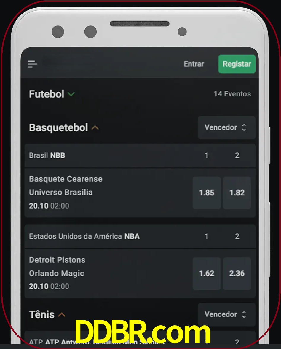 Aposte e assista aos esportes em formato ao vivo.