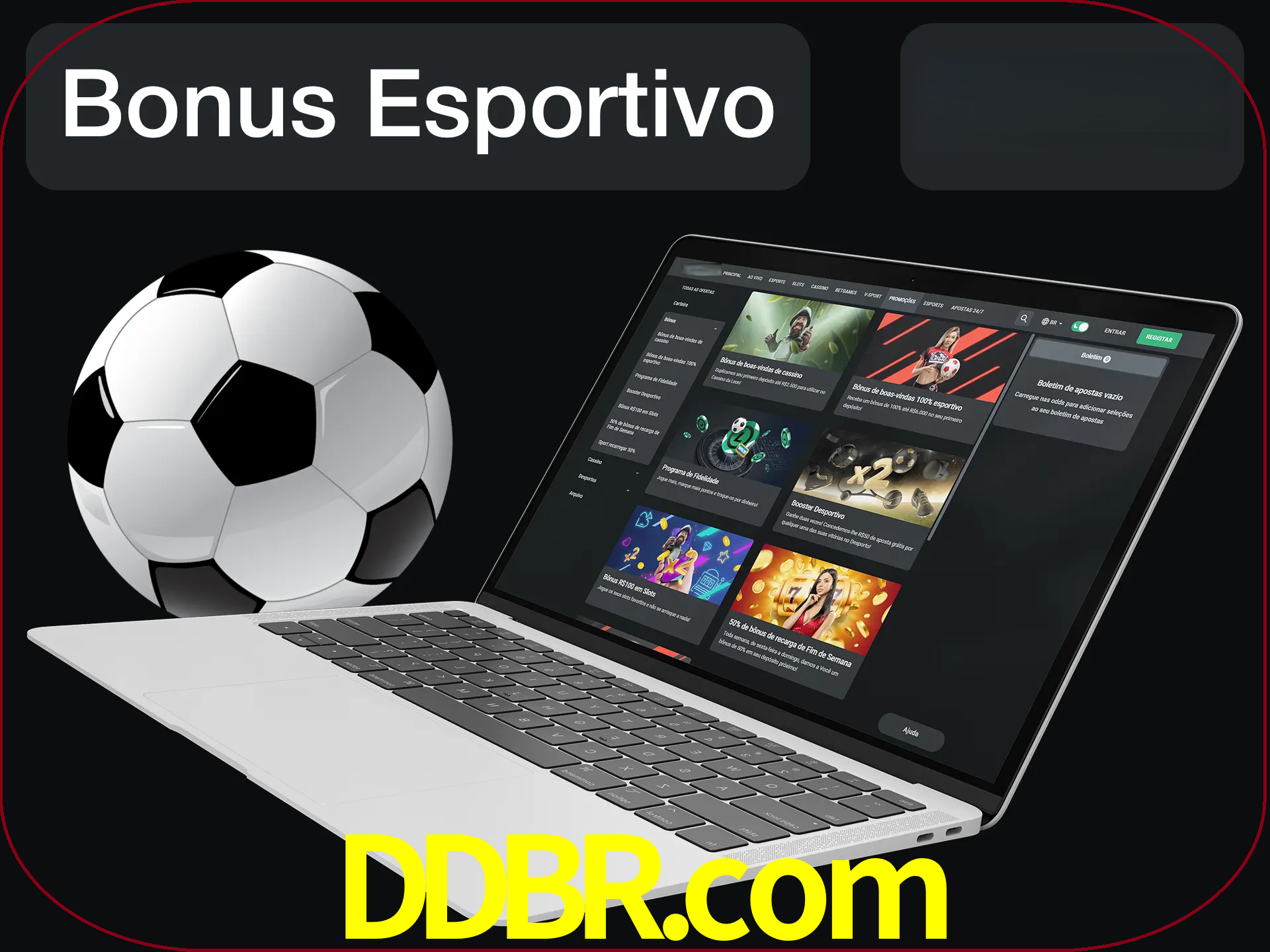 Antes de começar a apostar, use o bônus esportivo.